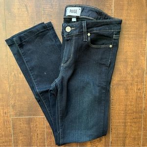 PAIGE Skyline Skinny Dark Denim Jeans 27
